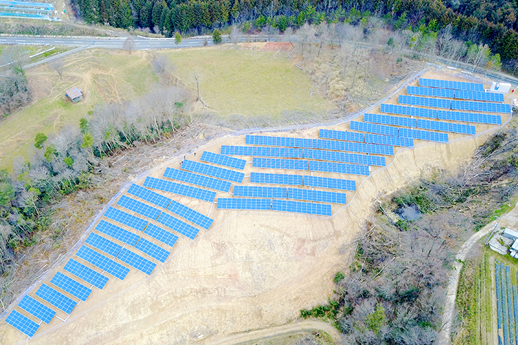 BLD発電所 岡山美咲Power Station - East