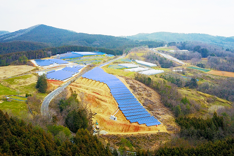 BLD発電所 岡山美咲Power Station - West